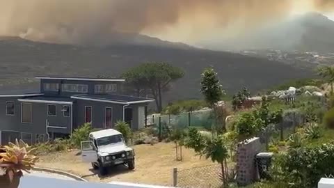 Simon's Town FIRE Update, Cape Town, SA