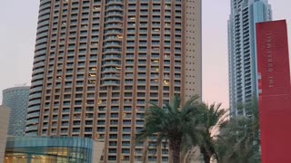 Dubai mall & burj khalifa view