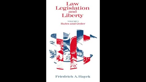 Law, Legislation and Liberty. Volume 1. By F.A. Hayek