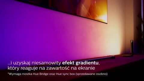 Philips Hue Tuba LED Play - Zgraj ?wiat?o z filmem, gr? i muzyk?