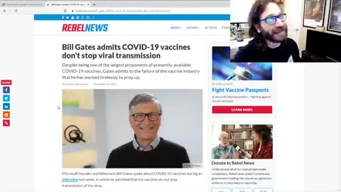 EXPOSED !! BILL GATES ADMITS COOF JABS DON'T STOP TRANSMISSION !! MUST WATCH ! GET SHARING