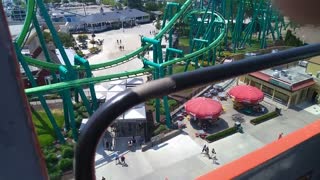 Cedar Point From the SkyRide Lift July 2019