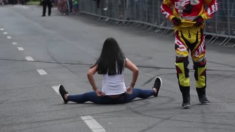 Amazing motorbike freestyle