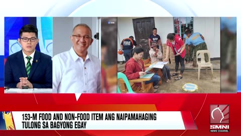 153-M food and non-food items ang naipamahaging tulong sa mga nasalanta ng bagyong #Egay