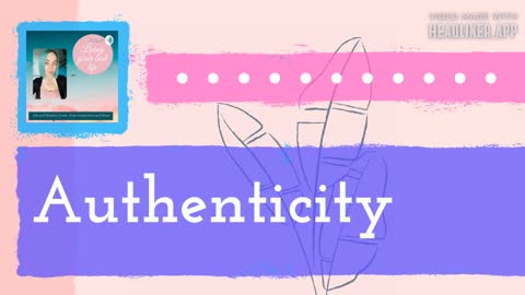 Are you being authentically you