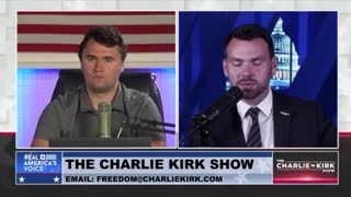 Jack Posobiec joins Charlie Kirk to react to Sen. Tim Scott saying "we need to let it play out" when asked about the FBI raiding Trump
