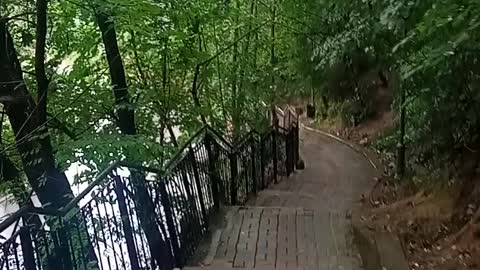 Nature Path in Skopje, North Macedonia