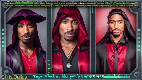 Vol. 1 - Tupac Shakur Recreation Like You've Never Seen Him Before.