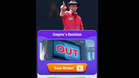 Cricket King game play video all out team #cricket #viral #rumble