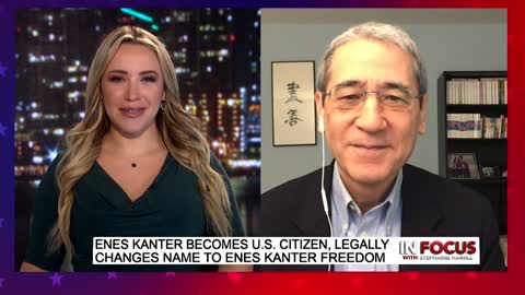 'IN FOCUS' -- Stephanie Hamill with Gordon Chang