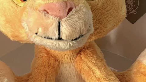 Disney Parks Simba Big Feet Plush Doll #shorts