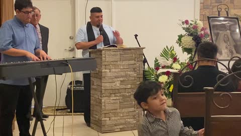 Palabras de consuelo del Pastor Sammy en el Funeral de la Pastora María Espinoza "Chayo"