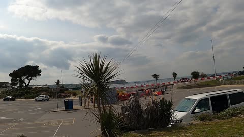 Time lapse at Bournemouth beach. GoPro