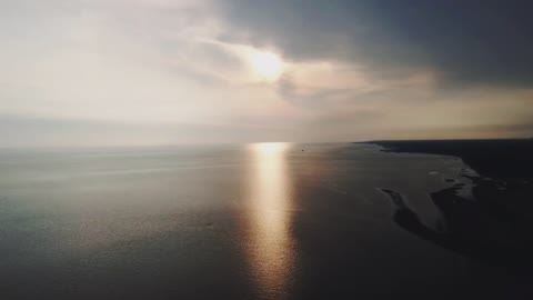 Drone sea view