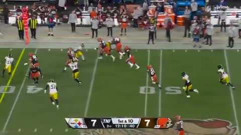 Steelers vs browns highlite