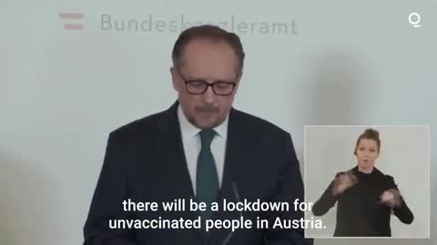 AUSTRIA: WORLD'S FIRST NATIONWIDE LOCKDOWN FOR THE UNVACCINATED - 30K FINE FOR NON-COMPLIANCE !!