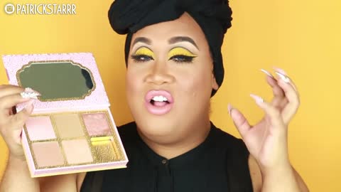 YELLOW CUT CREASE MAKEUP TUTORIAL| PatrickStarrr