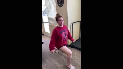 Zoe Quadriceps muscle FEELING BETTER after the GVL Laser 1 treatment challenge!