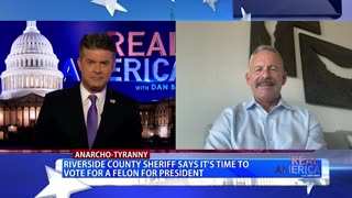 REAL AMERICA -- Dan Ball W/ Chad Bianco, SoCal Sheriff Backs President Trump, 6/4/24