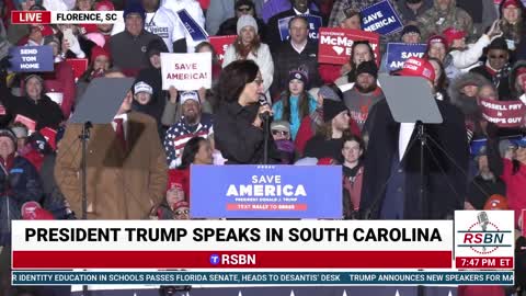 FULL SPEECH: President Donald J. Trump speaks at Save America Rally in Florence, SC 3/12/22