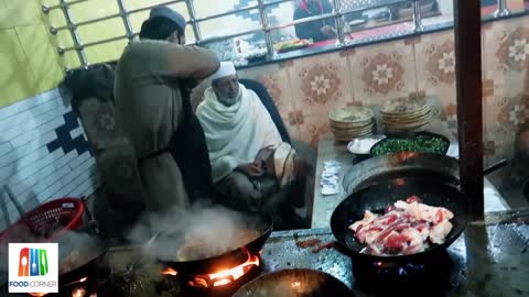 Pakistani Street Food - Nisar Charsi Tikka And Karhai