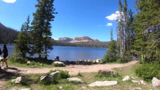 Scenic Uintah Mountains of Utah