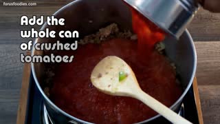 The GREATEST Meat Sauce Recipe EVER! - SO YUMMY