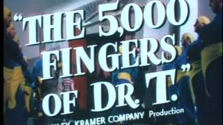 5,000 FINGERS OF DR T (1953) movie trailer