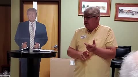 BKP speaks at the Liberty Group Tea Party Meeting on August 3, 2022