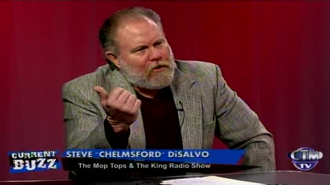 Steve Chelmsford on "The Current Buzz" with Dean Contover, 2017