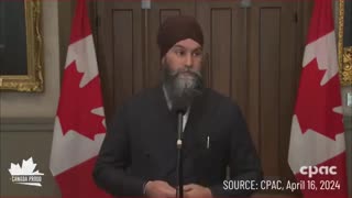 Jagmeet REFUSES to Confirm or Deny if He will support Trudeau's Budget