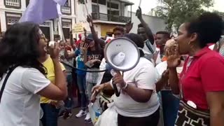 Marcha en Cartagena en rechazo al asesinato de líderes sociales