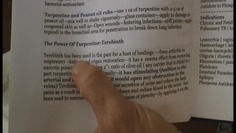 healing properties of turpentine