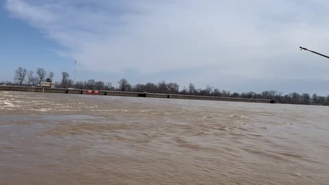 Snagging flooded Arkansas River…Feb 11 2023