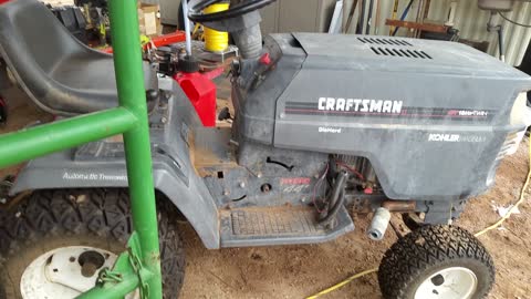 Free Craftsman Garden Tractor (GT6000) Now Running.