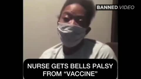 NURSE'S FACE DESTROYED FROM COVID VACCINE! DON'T TAKE IT!