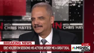 Holder: ‘I’m Thinking’ About Running for President in 2020