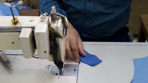 Tele video showing how to make the blouse band