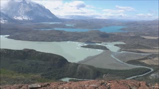 Mirador Ferrier 600 meters above sea level in Patagonia, Chile