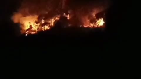 Incendio en zona rural al norte de Bucaramanga