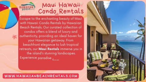Condo Rentals in Hawaii | Hawaiian Beach Rentals