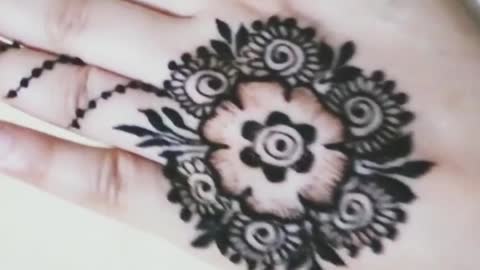 Rose finger henna tattoo | temporary body tattoo art