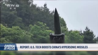 US technology used to boost China’s hypersonic missiles.