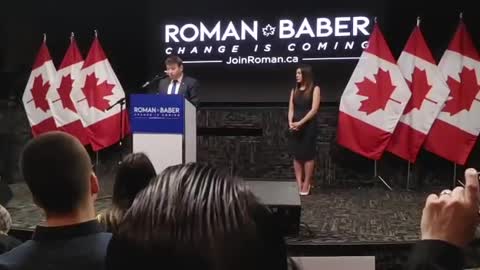 Roman Baber always defends Canadians