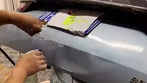 How to fix a dent in your car 🚗