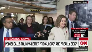 Nancy Pelosi throws fit over Trump letter