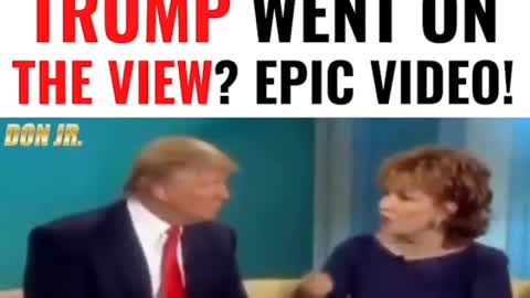 The VIEW LOVED Trump!