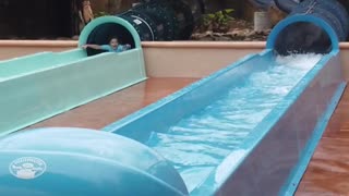 Waterslide! Food! Waterslide! Repeat! - Aquatica Waterpark, Orlando, Florida