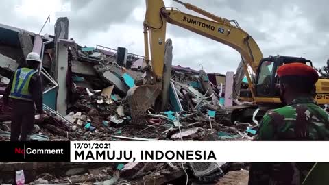 Number of bodies found after Indonesian earthquake rises to 56
