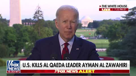 Biden confirms the death of Osama bin Laden's successor Ayman al-Zawahiri